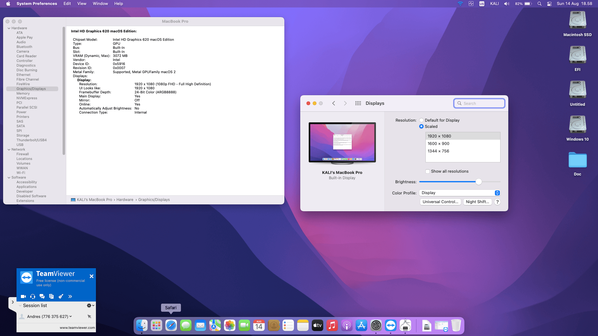 Lenovo IdeaPad 330S 14IKB 3rd [KabyLake R   Intel UHD 620 + I2C]   OpenCore 3